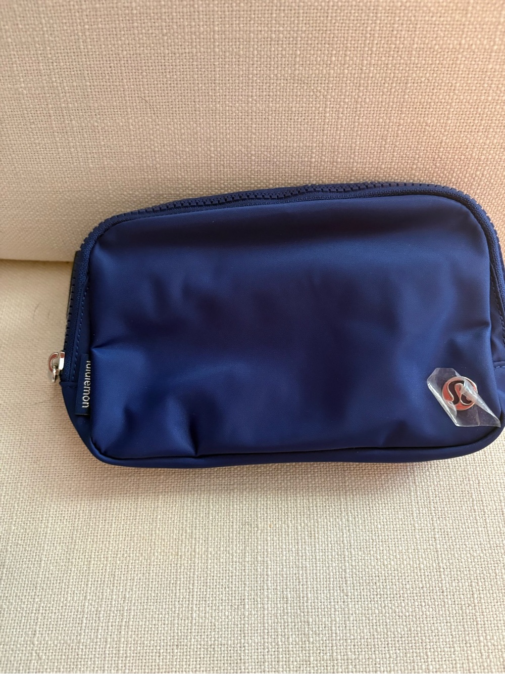 lululemon Navy belt bag